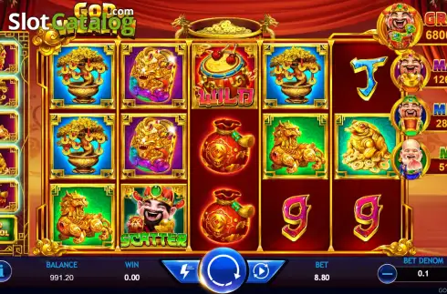 Скрин2. God of Wealth (Triple Profits Games) слот