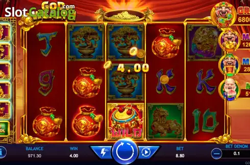 Скрин3. God of Wealth (Triple Profits Games) слот