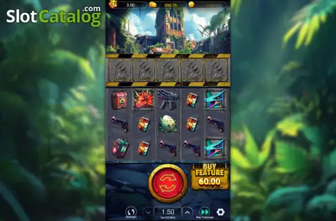 Скрин2. Jurassic Survival Bonus слот