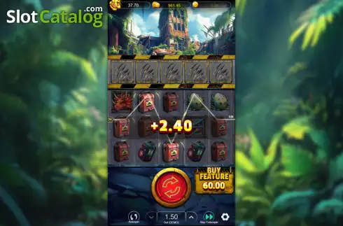 Скрин3. Jurassic Survival Bonus слот