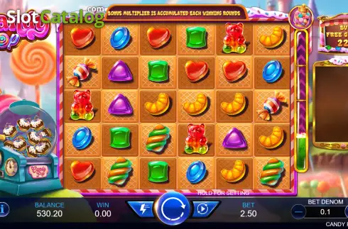 Скрин2. Candy Pop (Triple Profits Games) слот