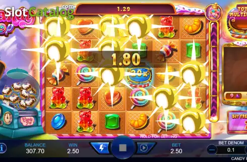 Скрин3. Candy Pop (Triple Profits Games) слот