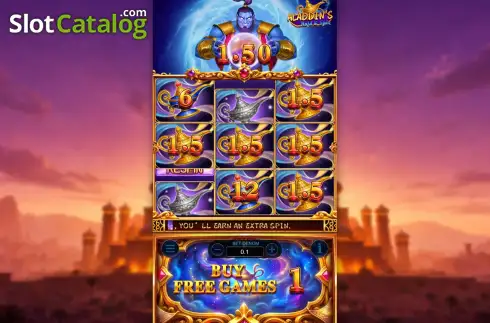 Скрин3. Aladdin's Hold & Spin слот