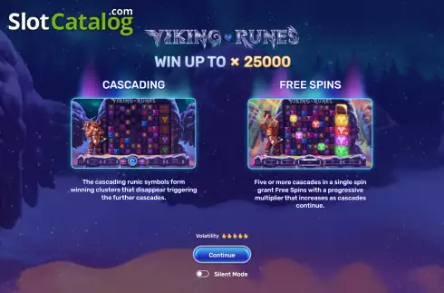 Скрин2. Viking Runes слот