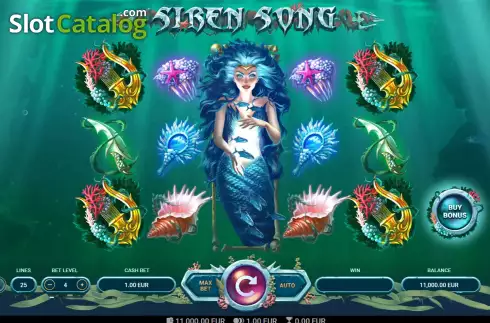 Скрин3. Siren Song слот