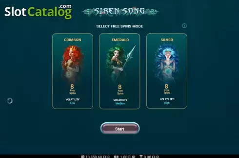 Скрин5. Siren Song слот