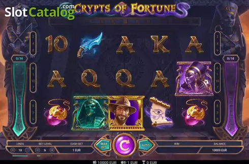 Скрин3. Crypts of Fortune слот