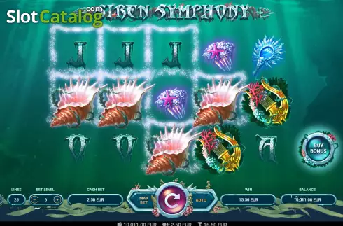 Скрин4. Siren Symphony слот