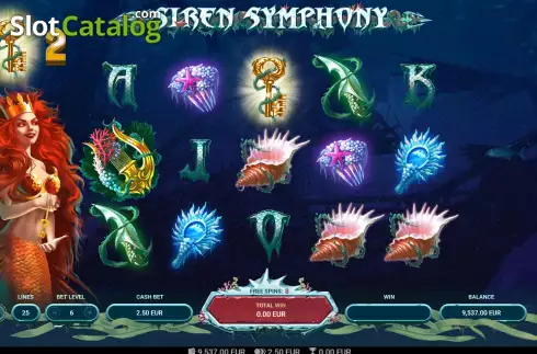 Скрин7. Siren Symphony слот
