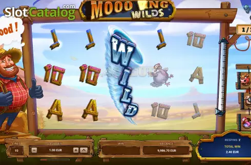 Скрин5. Moooving Wilds слот