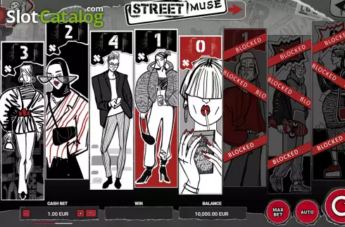 Скрин3. Street Muse слот
