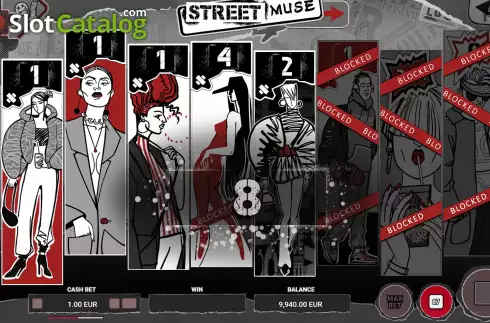 Скрин5. Street Muse слот