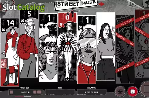 Скрин8. Street Muse слот