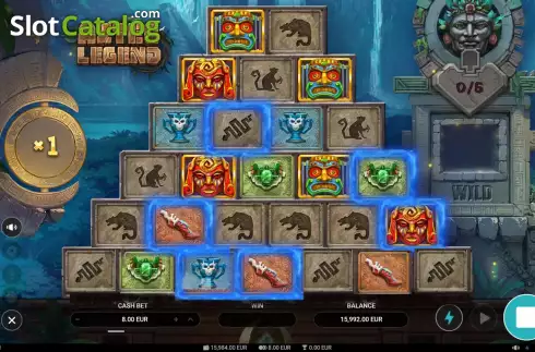 Скрин2. Aztec Legend (TrueLab Games) слот