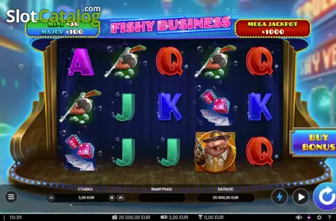Скрин2. Fishy Business слот
