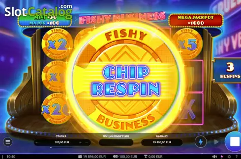 Скрин3. Fishy Business слот