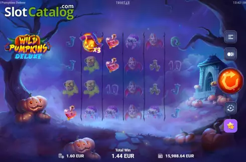 Скрин3. Wild Pumpkins Deluxe слот