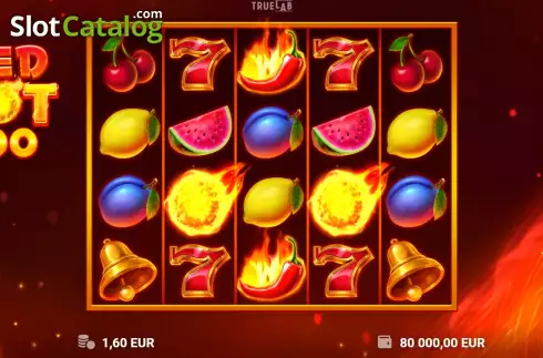 Скрин2. Red Hot 100 слот