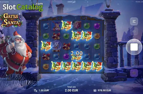 Скрин4. Gates of Santa слот