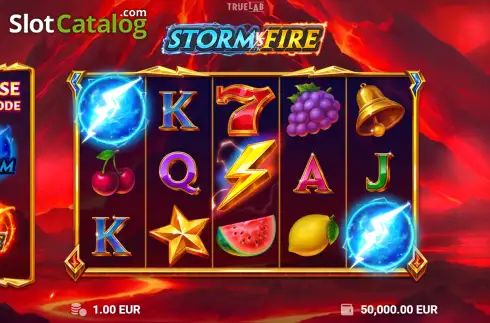 Скрин2. Storm vs Fire слот
