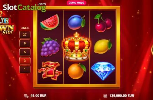 Скрин2. True Crown Slot слот
