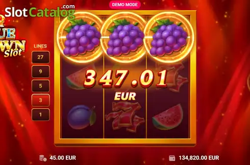 Скрин3. True Crown Slot слот
