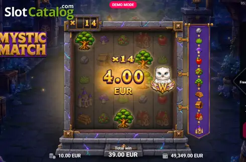 Скрин3. Mystic Match слот