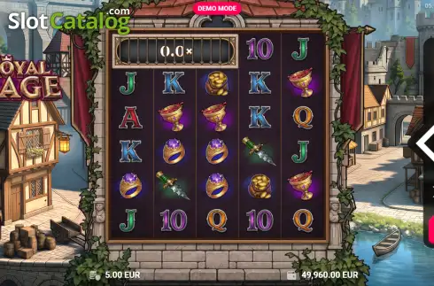 Скрин2. Royal Rage слот