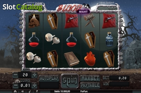 Скрин2. Blood Night слот