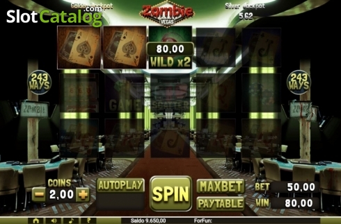 Скрин3. Zombie Vegas слот