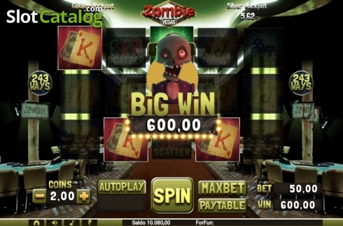 Скрин4. Zombie Vegas слот