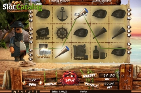 Скрин3. Captain jack слот