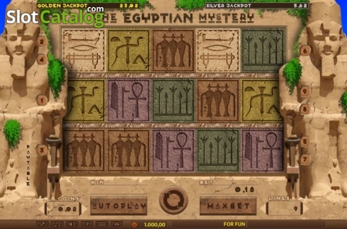 Скрин2. The Egyptian Mystery слот