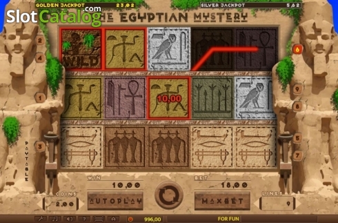 Скрин4. The Egyptian Mystery слот