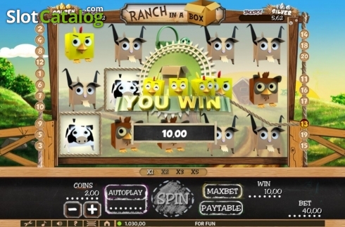 Скрин4. Ranch in a Box слот