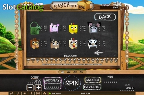 Скрин8. Ranch in a Box слот