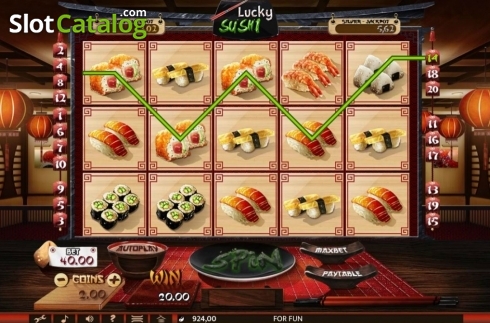 Скрин4. Lucky Sushi слот