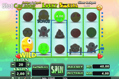 Скрин3. Lucky Social слот