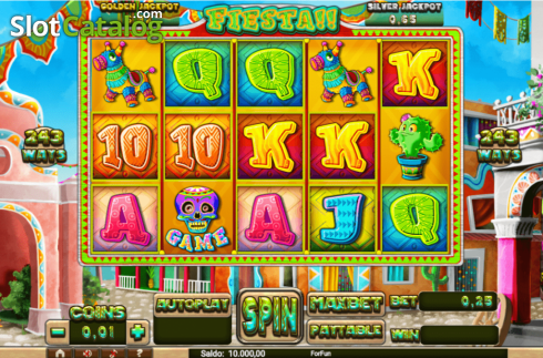Скрин2. Fiesta (Slot Machine Design) слот