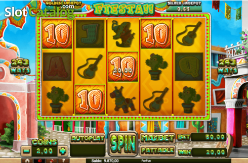 Скрин3. Fiesta (Slot Machine Design) слот