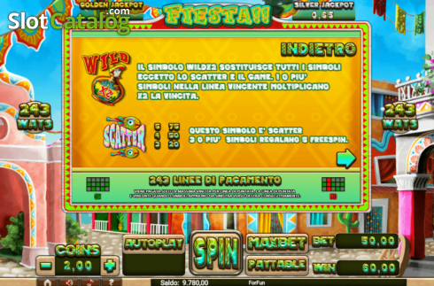Скрин5. Fiesta (Slot Machine Design) слот