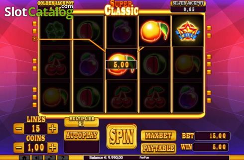 Скрин7. Super Classic (Slot Machine Design) слот