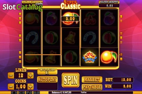 Скрин9. Super Classic (Slot Machine Design) слот
