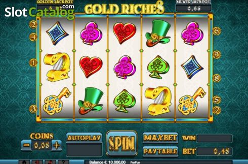 Скрин2. Gold Riches (Slot Machine Design) слот