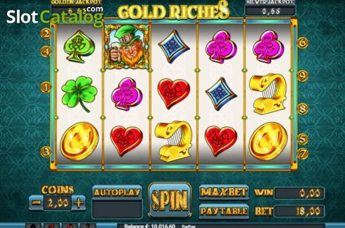 Скрин5. Gold Riches (Slot Machine Design) слот