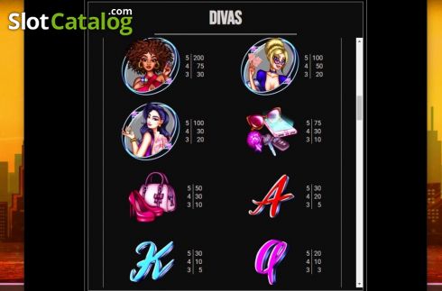 Скрин8. Divas слот