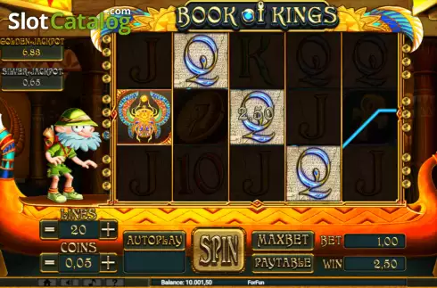 Скрин3. Book of Kings (Slot Machine Design) слот