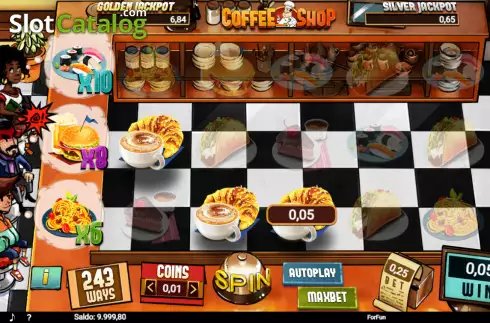 Скрин3. Coffee Shop слот