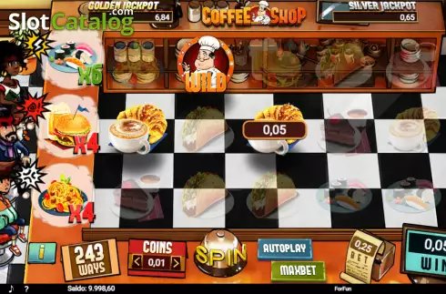 Скрин4. Coffee Shop слот