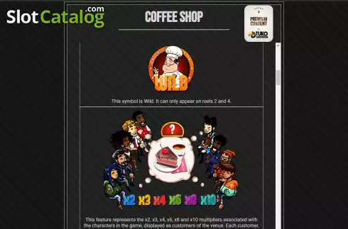 Скрин5. Coffee Shop слот